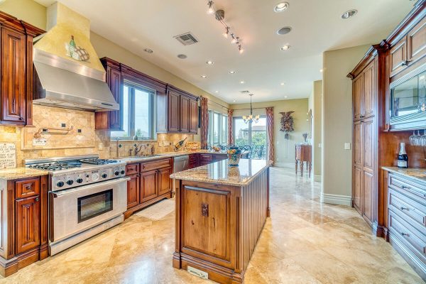 Open concept kitchen