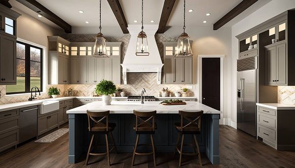 Contemporary kitchen remodeling